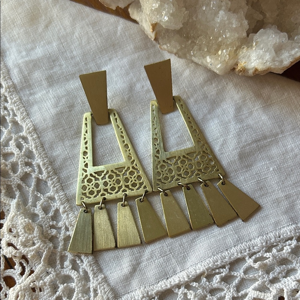 Kendra Scott Kace Filigree Earrings